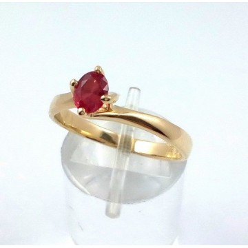 PINK SAPPHIRE GOLD RING